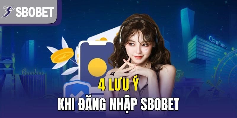 4 lưu ý khi đăng nhập SBOBET
