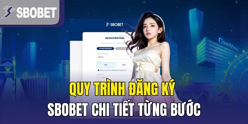 Quy trình đăng ký SBOBET chi tiết từng bước
